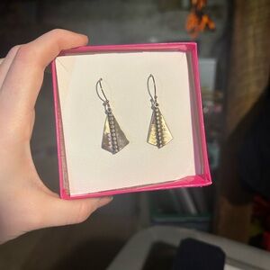 Elegant Gold Dangle Earrings